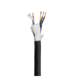 HYBCAB-315-50M CABLE DMX + POWER 3x1,5 mm² - Rollo de 50 m - Negro