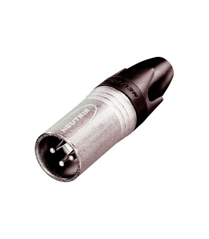 NC3MXX CONECTOR XLR 3P MACHO NEUTRIK