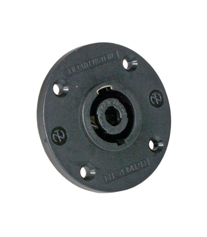 NL4MPR BASE REDONDA SPEAKON HEMBRA NEUTRIK