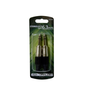 CONECTOR JACK ESTÉREO MACHO 6.3mm QP-AUDIO