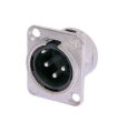 NC3MD-LX BASE XLR MACHO 3P NEUTRIK