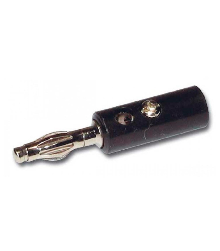 CONECTOR BANANA NEGRO HILEC