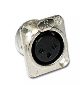 CONECTOR XLR BASE 3P HEMBRA HILEC