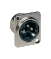 BASE XLR MACHO 3P JBSYSTEMS (2 UNID.)