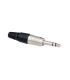 CONECTOR JACK ESTÉREO MACHO 6.3mm HILEC