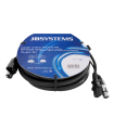 CABLE COMBI IEC H/M - XLR M/H 3m JBSYSTEMS