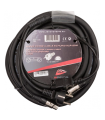 CABLE COMBI AUDIO SCHUKO / XLR 20m JBSYSTEMS