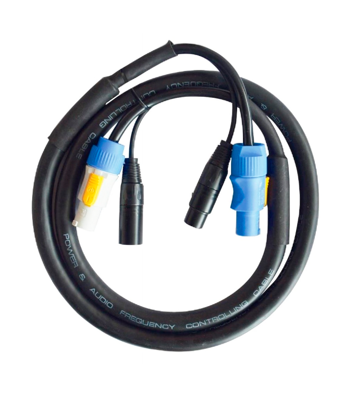 CPCDMXLINK-5 CABLE COMBI POWERCON - XLR 5m HILEC