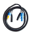CPCDMXLINK-5 CABLE COMBI POWERCON - XLR 5m HILEC