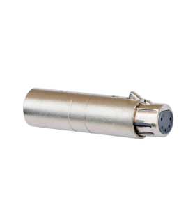 ADAPT. XLR MACHO 3P - XLR HEMBRA 5P