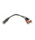 CABLE MINI JACK 3.5 HEMBRA ST A 2 RCA MACHO HILEC