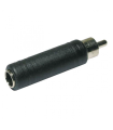 ADAPT. JACK HEMBRA 6.3mm - RCA MACHO