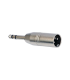 ADAPT. XLR MACHO - JACK MACHO ESTÉREO 6.3mm JBSYSTEMS