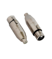 ADAPT. RCA HEMBRA - XLR HEMBRA HILEC (2 UNID.)