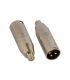 ADAPT. RCA MACHO - XLR MACHO HILEC