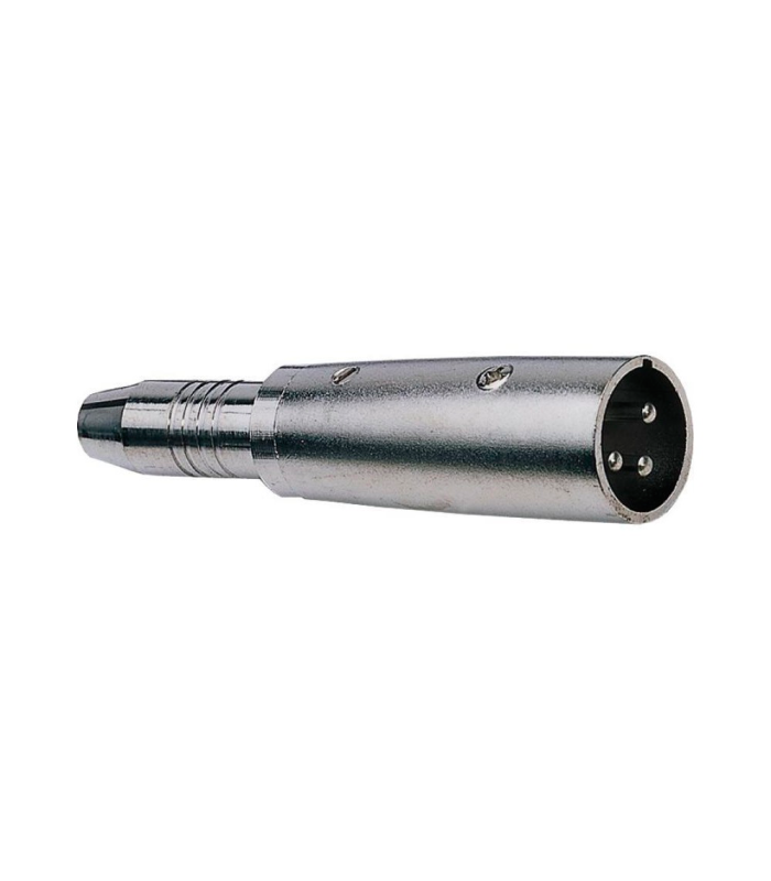 ADAPT. XLR MACHO - JACK HEMBRA ESTÉREO 6.3mm JBSYSTEMS
