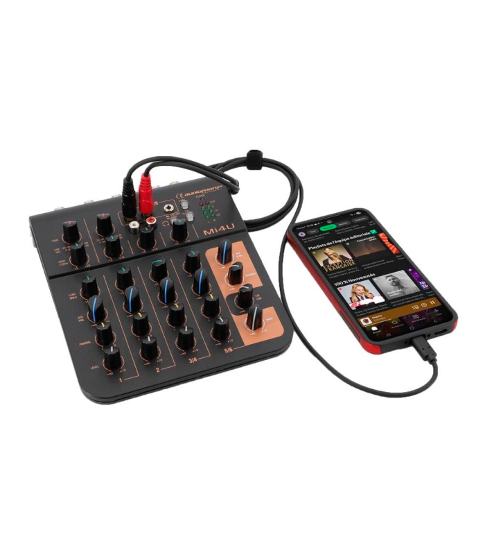 CONVERTIDOR DIGITAL- ANALOGICO USB-C A 2 RCA 2m HILEC