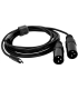 CONVERTIDOR DIGITAL- ANALOGICO USB-C A 2 XLR MACHO 2m HILEC