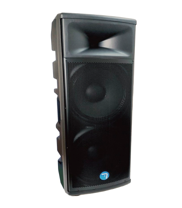 SV215APRO-TWS-ASP  ALTAVOZ ACTIVO 2x15" 1000W RMS  BLUETOOTH TWS + TRÍPODE