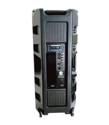 SV215APRO-TWS-ASP  ALTAVOZ ACTIVO 2x15" 1000W RMS  BLUETOOTH TWS + TRÍPODE