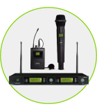 Kits Micrófonos alámbricos. inalámbricos, petacas, diademas, solapa, de mano. Shure, AKG, Sennheiser ...